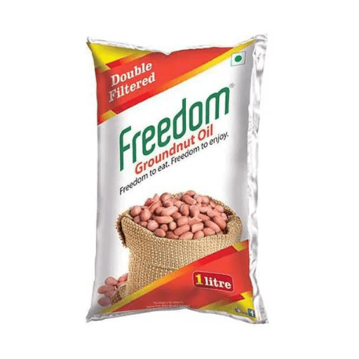 Freedom Groundnut Oil 1L (వేరుసెనగ నూనె 1 లీటర్)